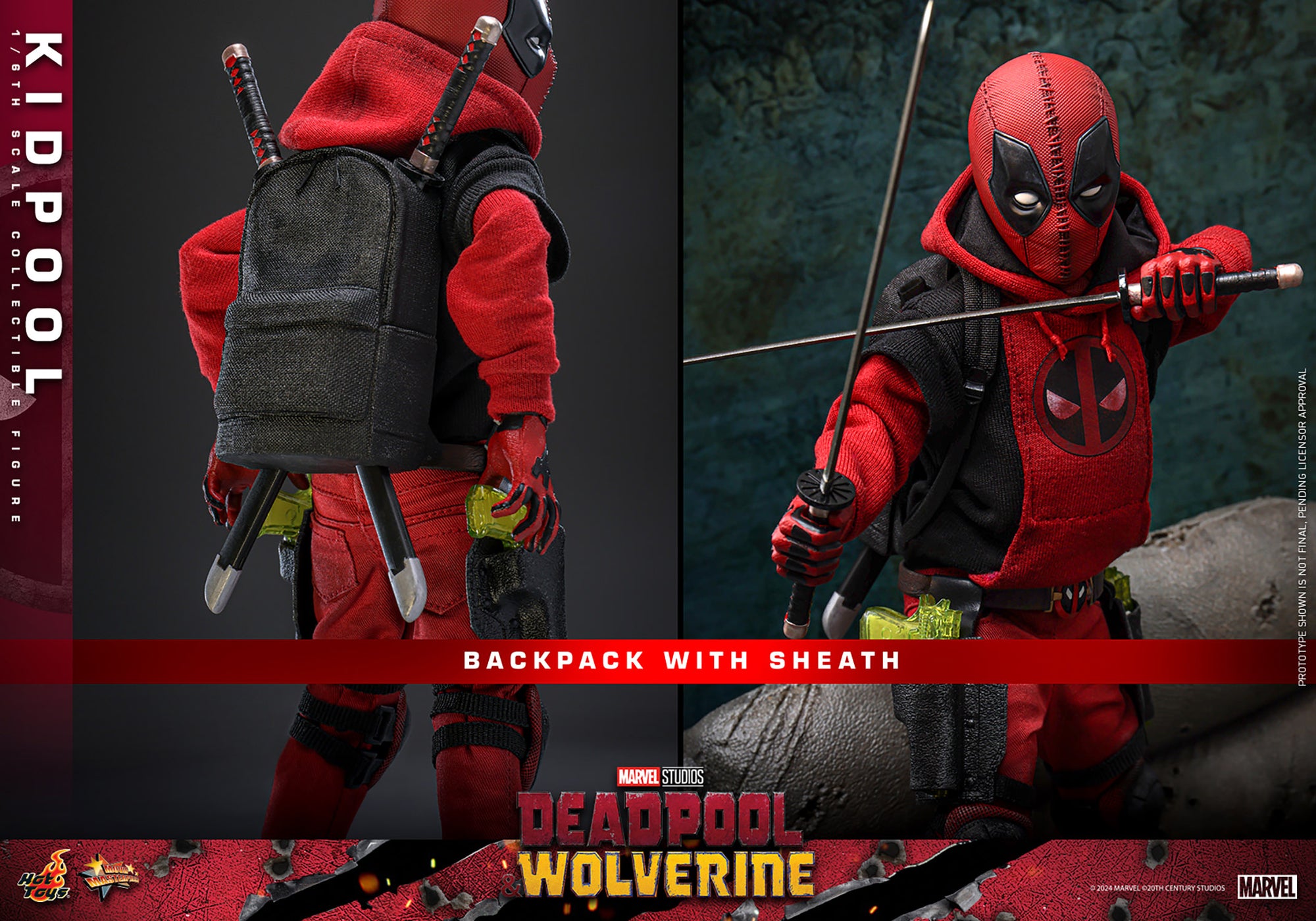 Kidpool - Deadpool &amp; Wolverine - Sixth Scale Action Figure