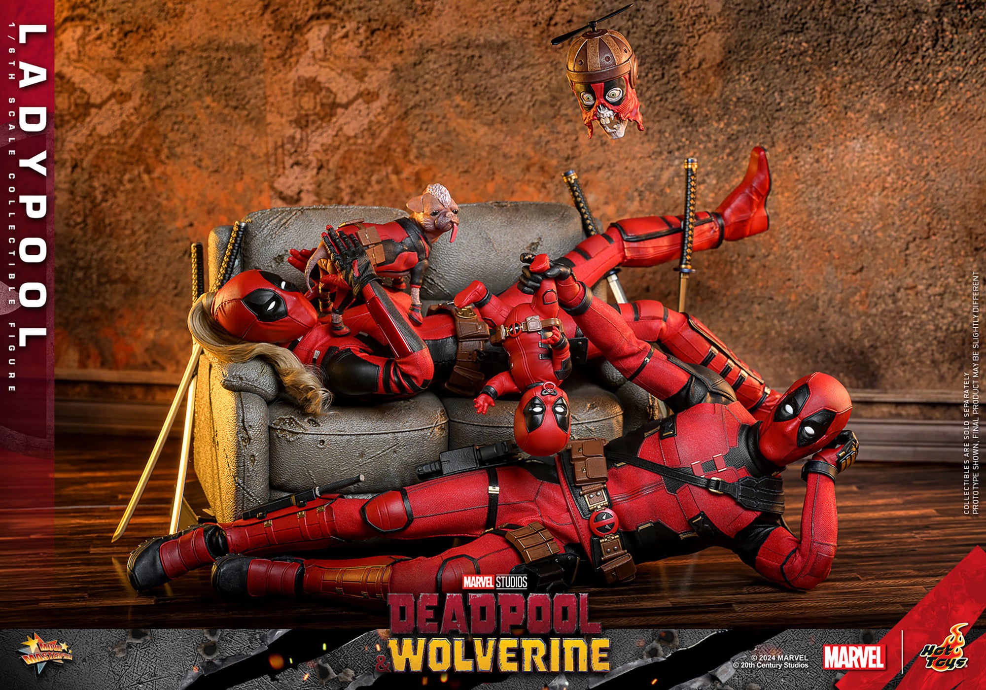 Ladypool Sixth Scale Figure