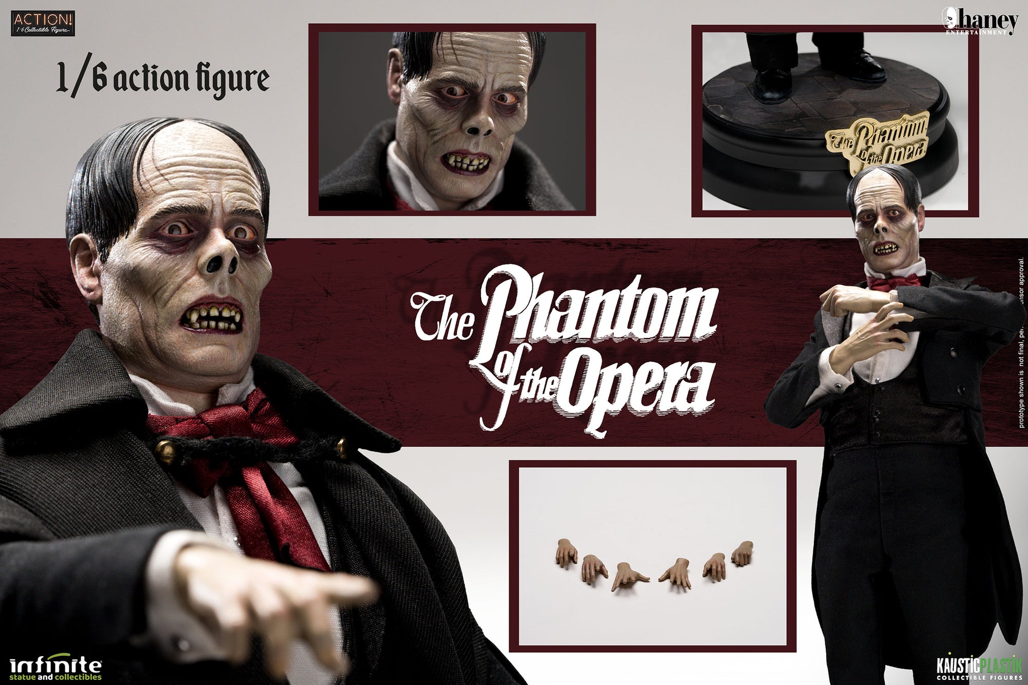 Lon Chaney as Phantom of the Opera Sixth Scale Figure