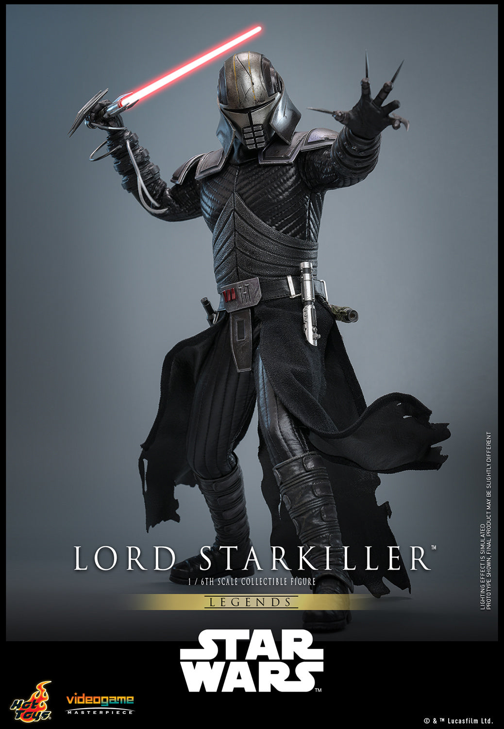 Lord Starkiller Star Wars Sixth Scale Figure