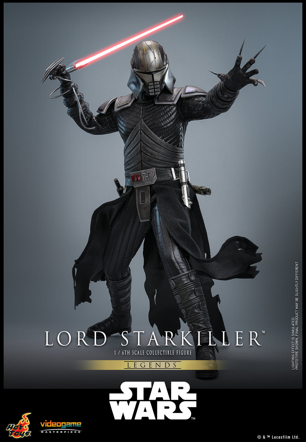 Lord Starkiller Star Wars Sixth Scale Figure