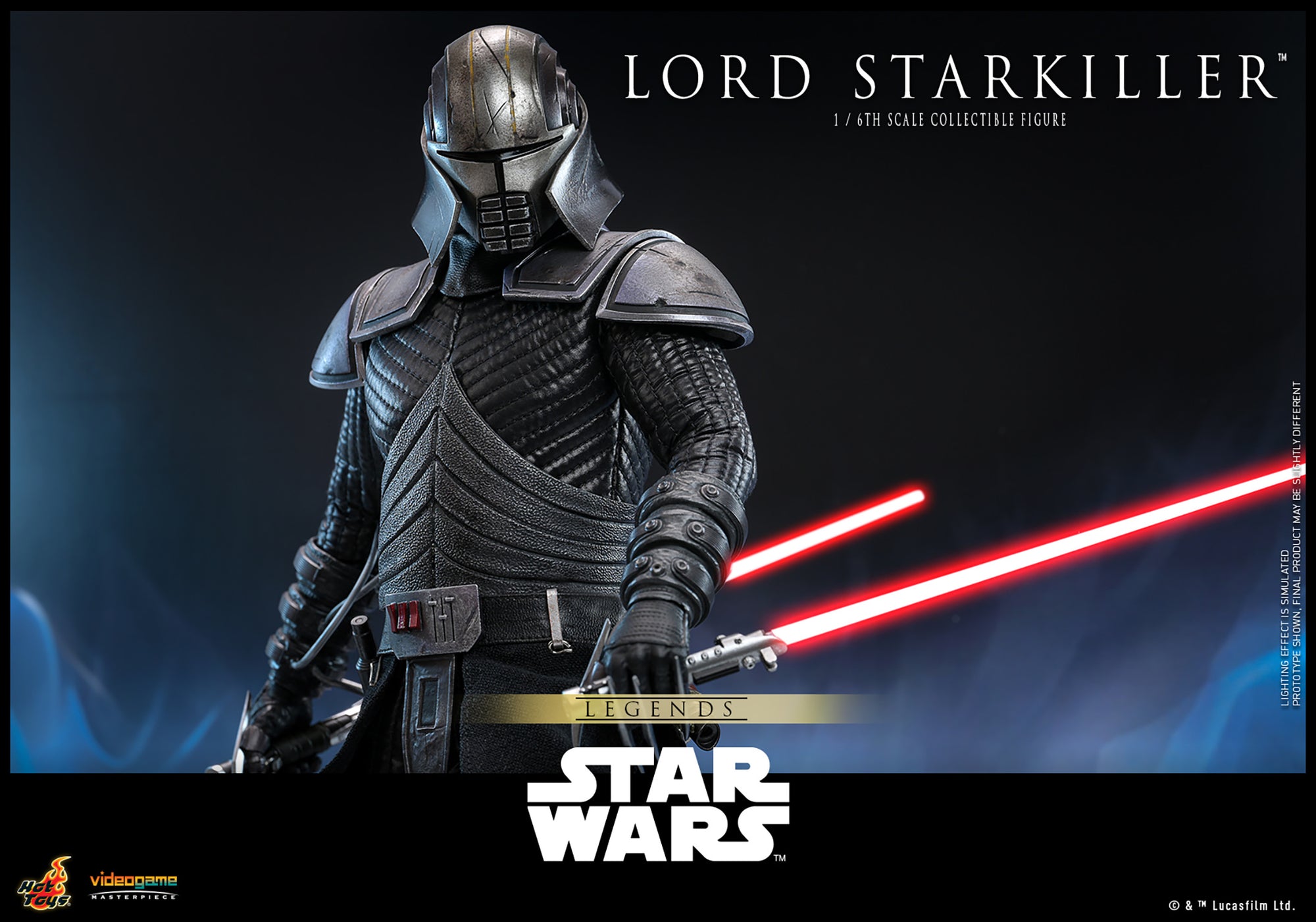 Lord Starkiller Star Wars Sixth Scale Figure