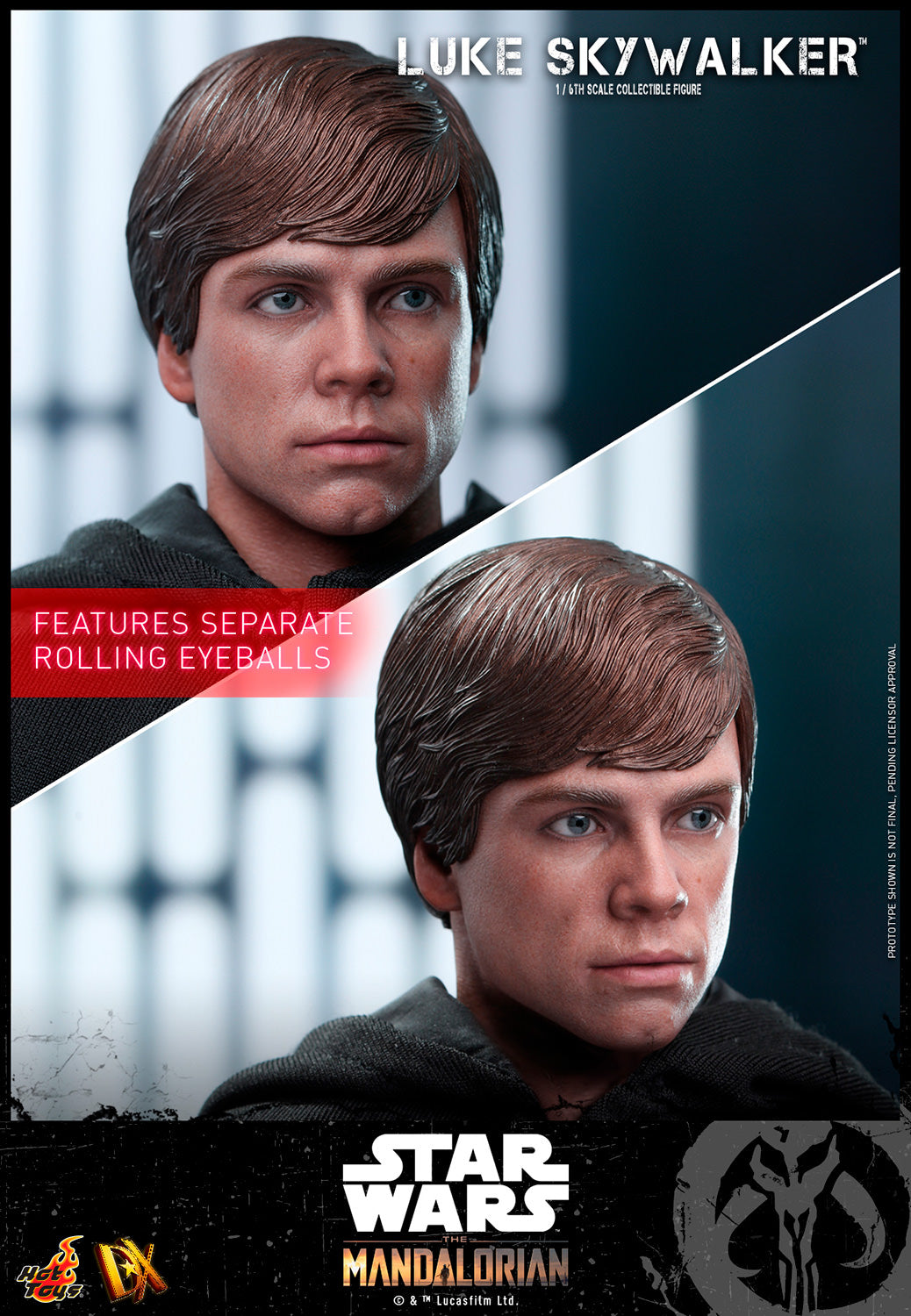 Luke Skywalker The Mandalorian Sixth Scale Figure