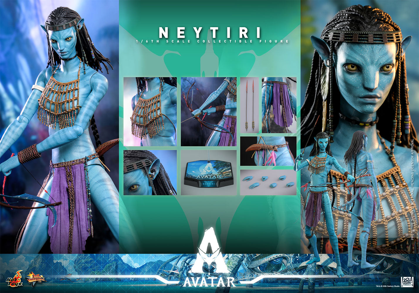 Neytiri Avatar The Way of Water Sixth Scale Figure