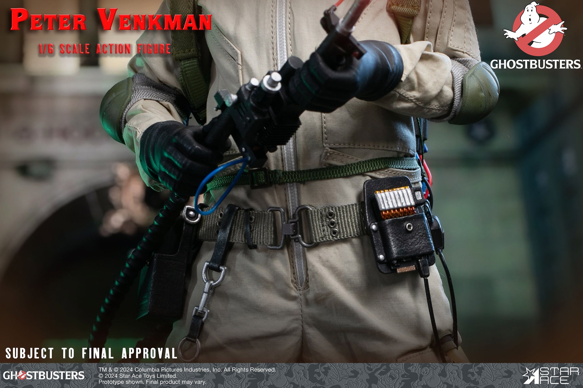 Peter Venkman Ghostbusters Sixth Scale Action Figure
