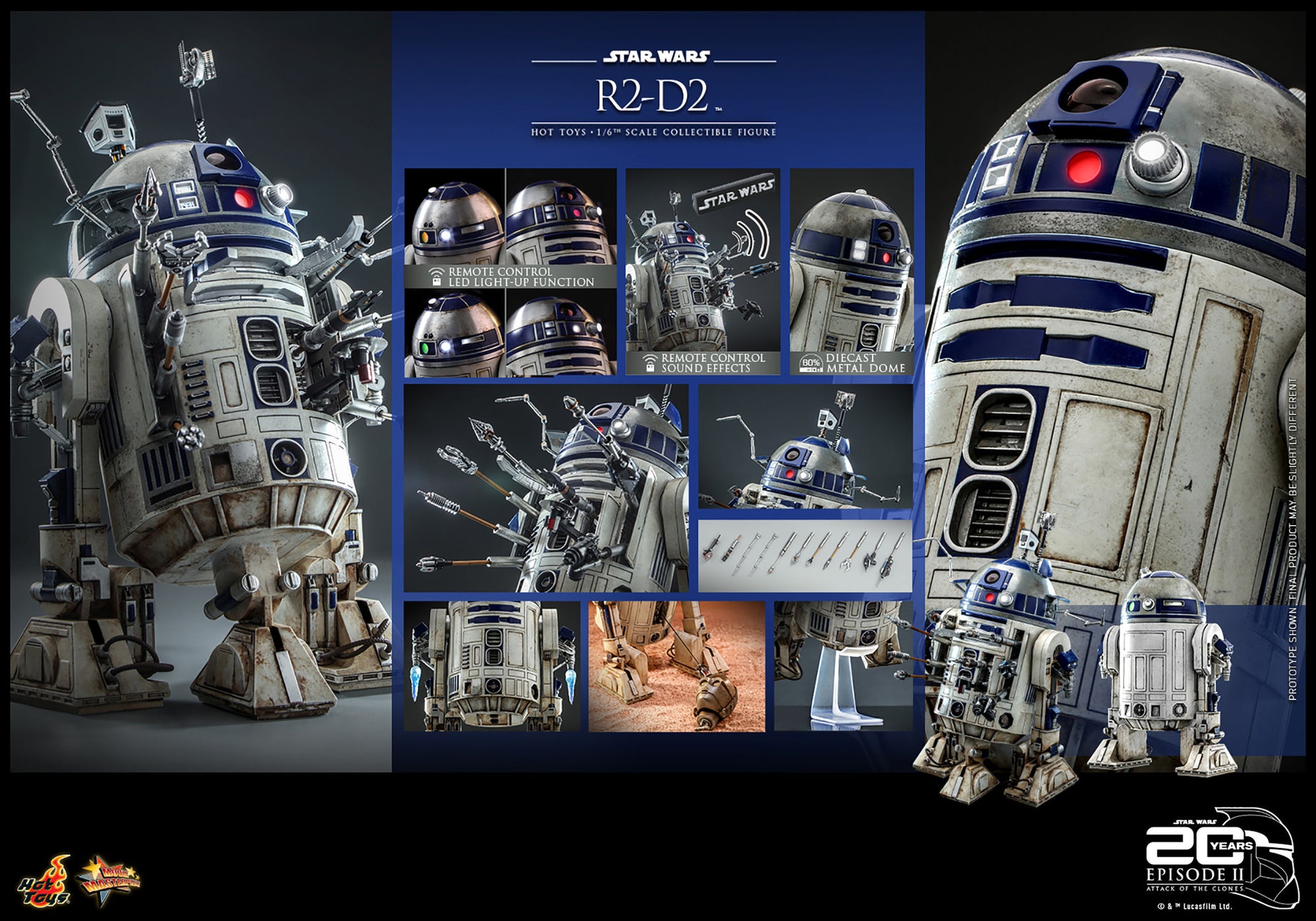R2-D2 Sixth Scale Figure