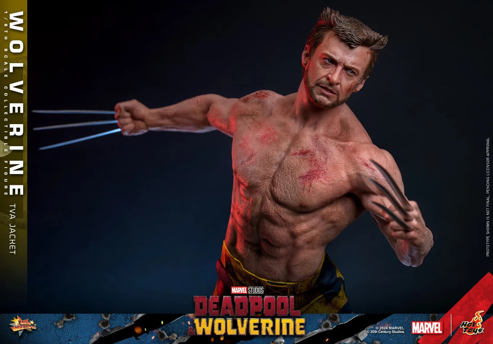 Wolverine TVA Jacket Version 1/6 Scale 12" Figure Marvel MMS756