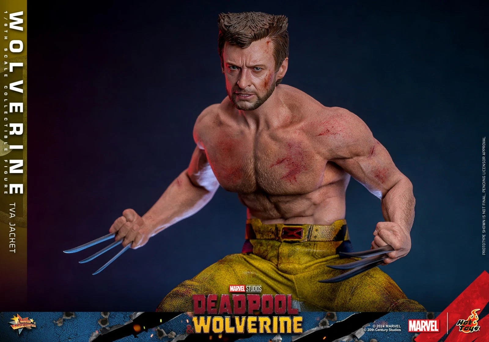 Wolverine TVA Jacket Version 1/6 Scale 12" Figure Marvel MMS756