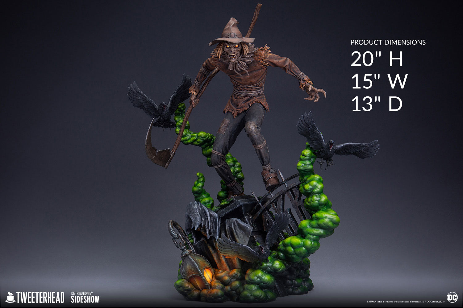 Batman - Scarecrow Sixth Scale Maquette