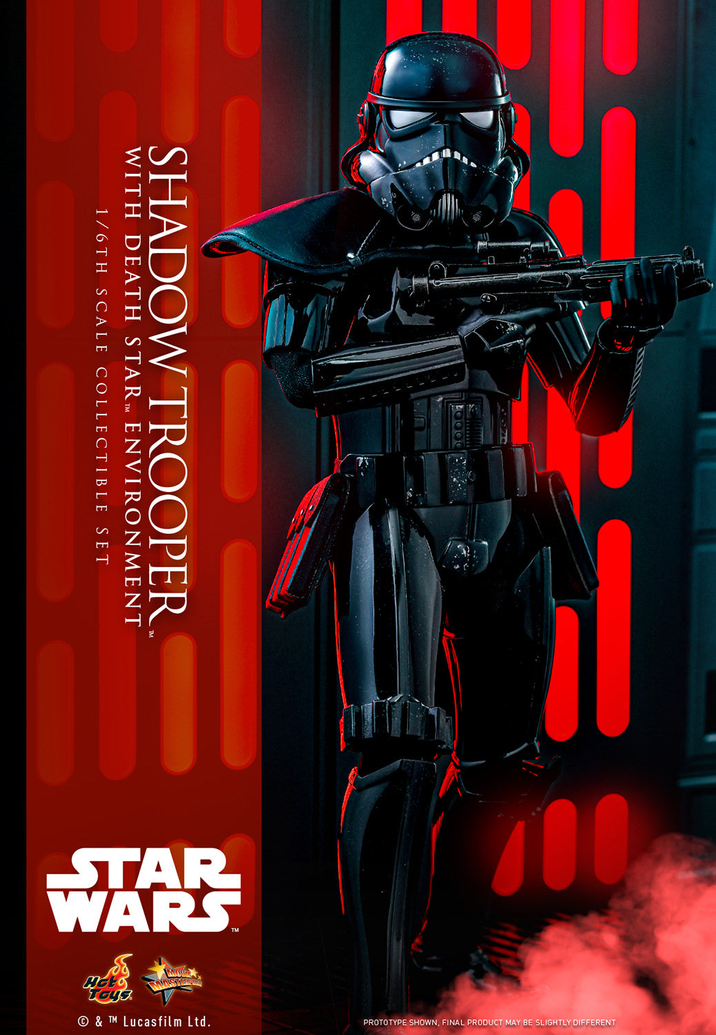 Star Wars Shadow Trooper with Death Star Environment 1/6 Figure - Collectors Row Inc.