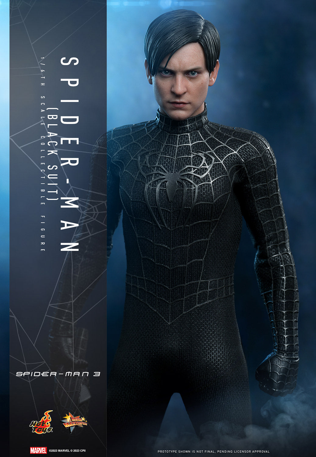 Spider-Man (Black Suit) Sixth Scale Figure