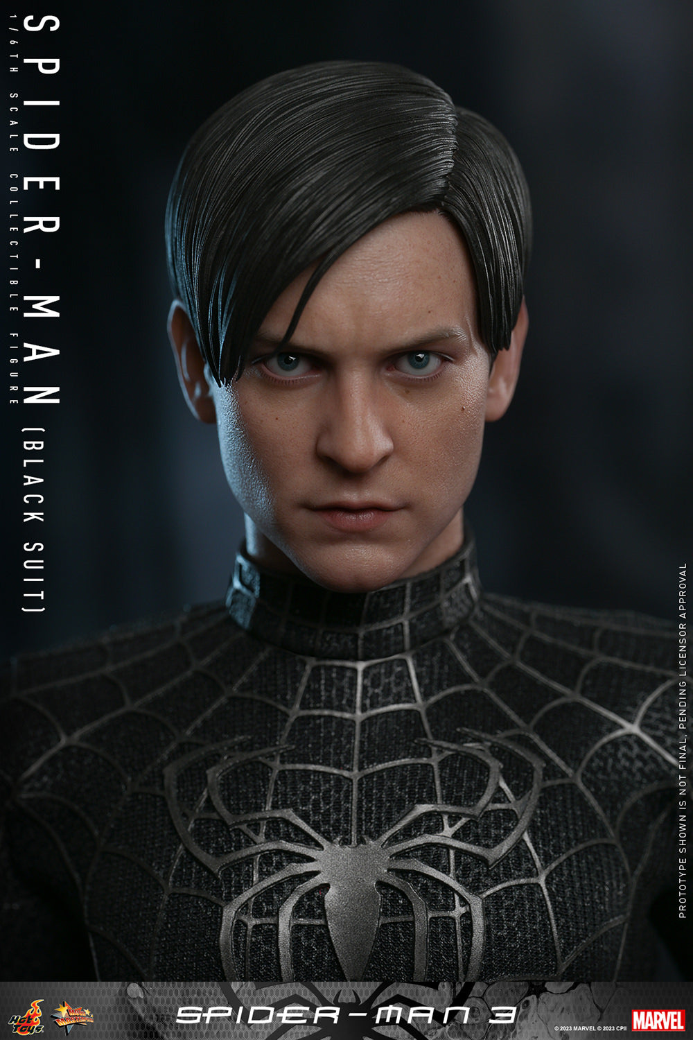 Spider-Man (Black Suit) Sixth Scale Figure