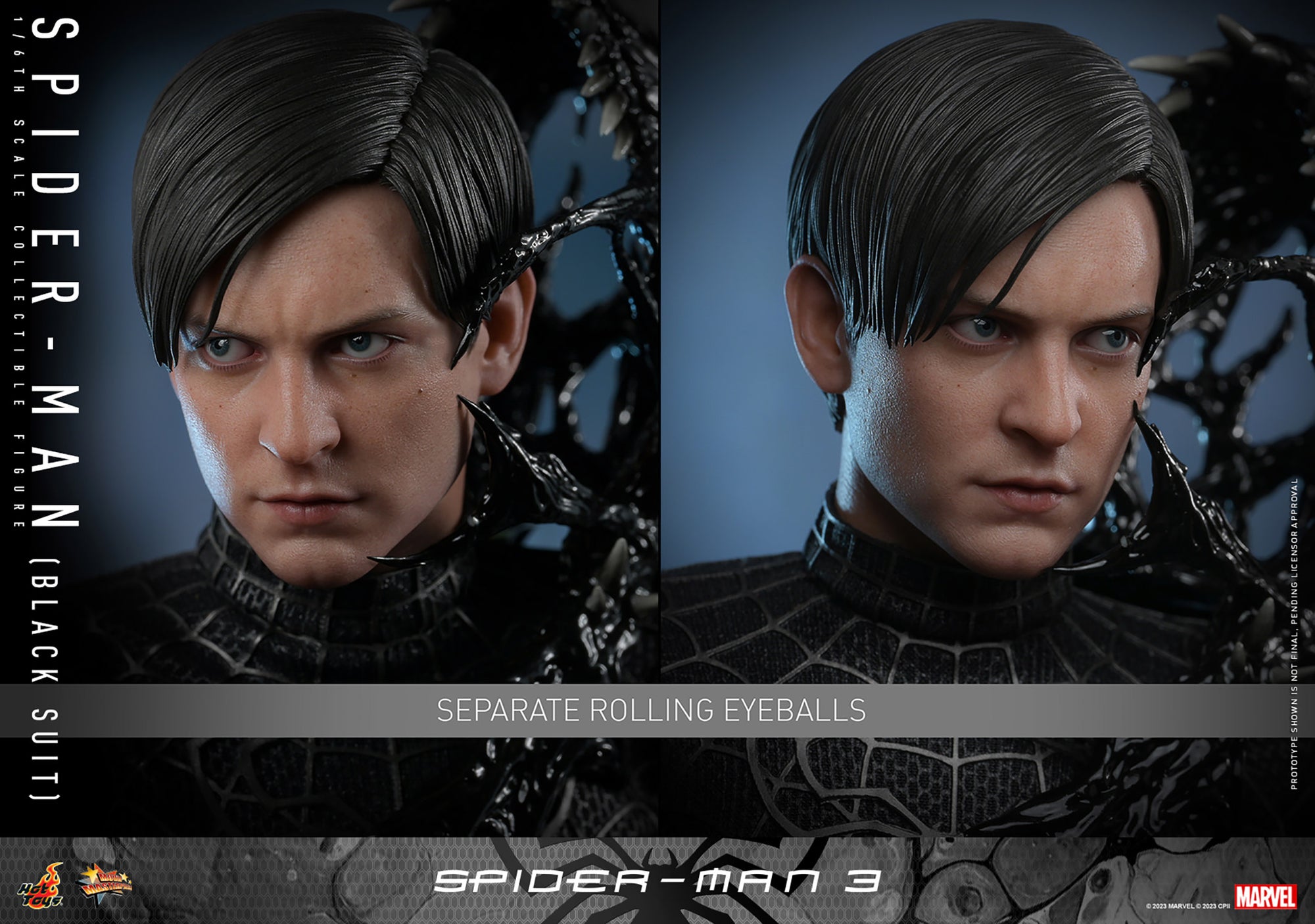 Spider-Man (Black Suit) Sixth Scale Figure