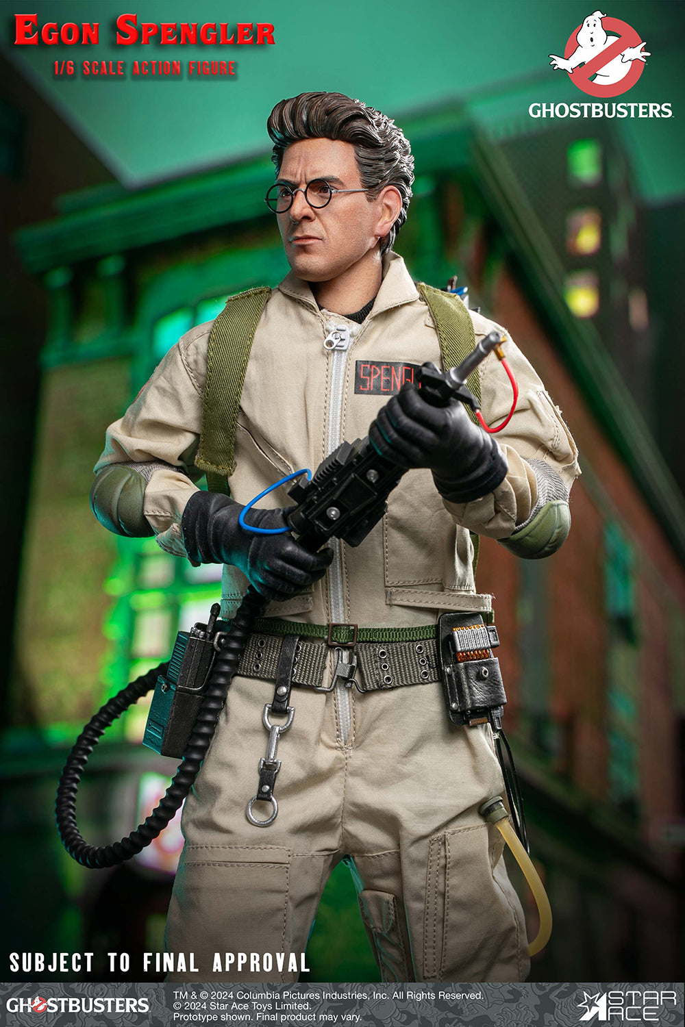 Ghostbusters Dr. Egon Spengler 1/6 Scale Action Figure
