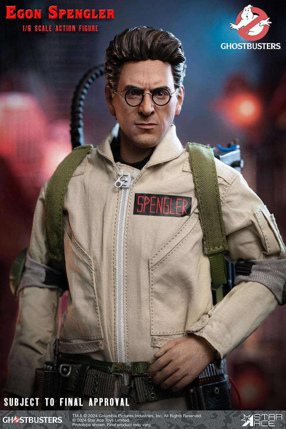 Ghostbusters Dr. Egon Spengler 1/6 Scale Action Figure