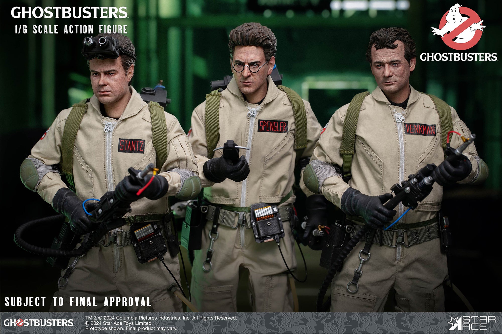 Ghostbusters Dr. Egon Spengler 1/6 Scale Action Figure