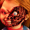 Child&#39;s Play 3 Ultimate Chucky Doll Pizza Face Head