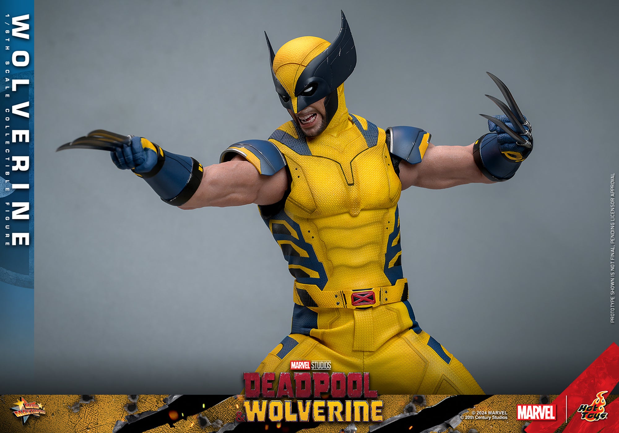 Deadpool &amp; Wolverine Wolverine 1/6 Action Figure