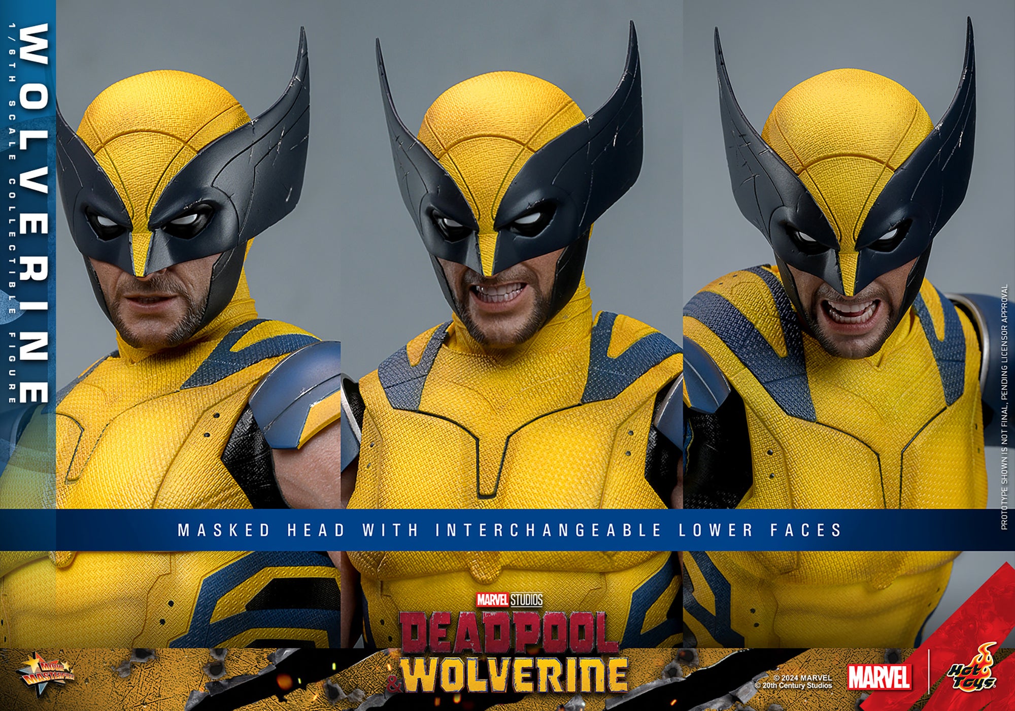 Deadpool &amp; Wolverine Wolverine 1/6 Action Figure