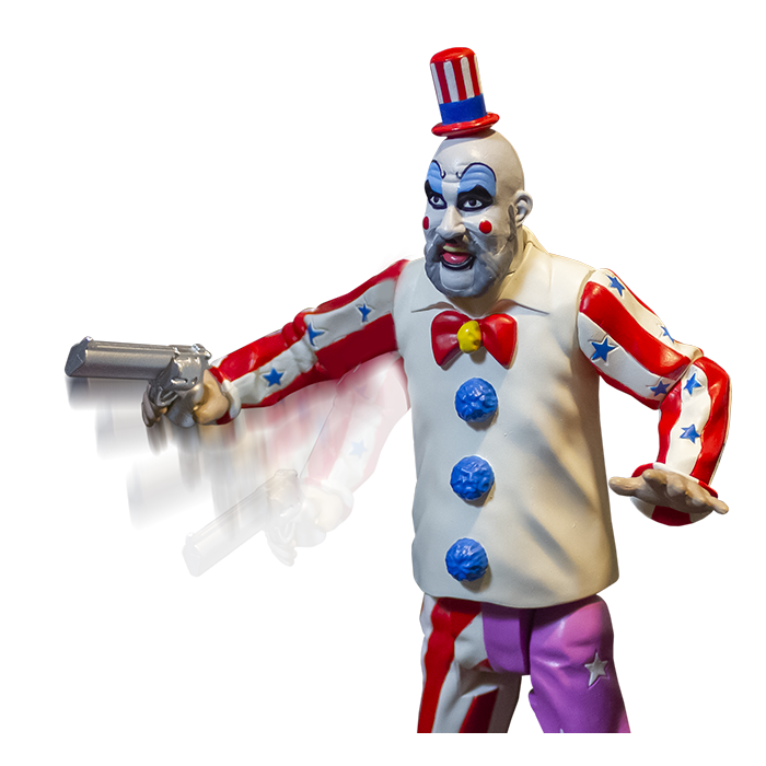 House of 1000 Corpses - Captain Spaulding 5 Inch Action Figure