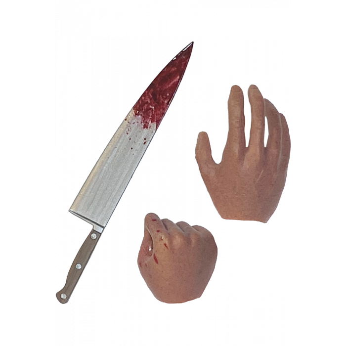 HALLOWEEN 1978 - MICHAEL MYERS 12&quot; ACTION FIGURE - BLOODY SAMHAIN EDITION