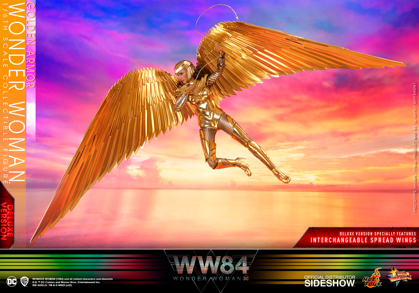 Wonder Woman 1984 Golden Armor Deluxe 1/6 Scale Figure