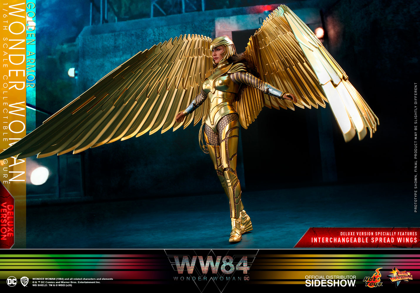 Wonder Woman 1984 Golden Armor Deluxe 1/6 Scale Figure