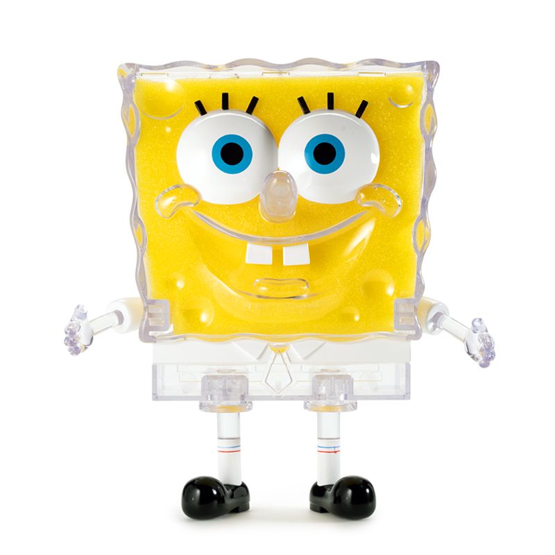 Kidrobot x Nickelodeon Shellebration SpongeBob SquarePants 8" Art Figure - Collectors Row Inc.