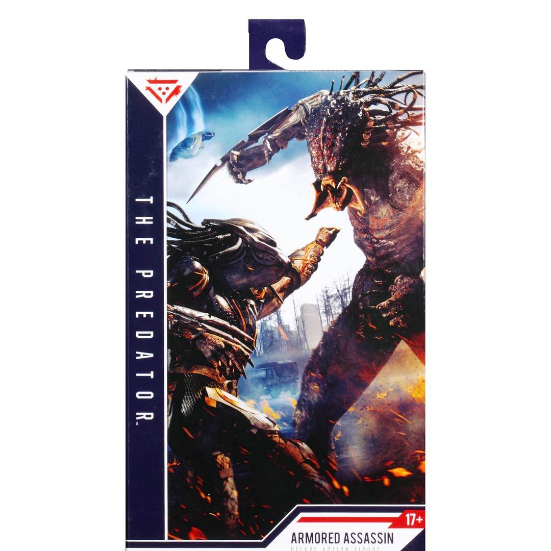 NECA - Predator (2018) - 7" Scale Action Figure - Deluxe Armored Assassin Predator - Collectors Row Inc.