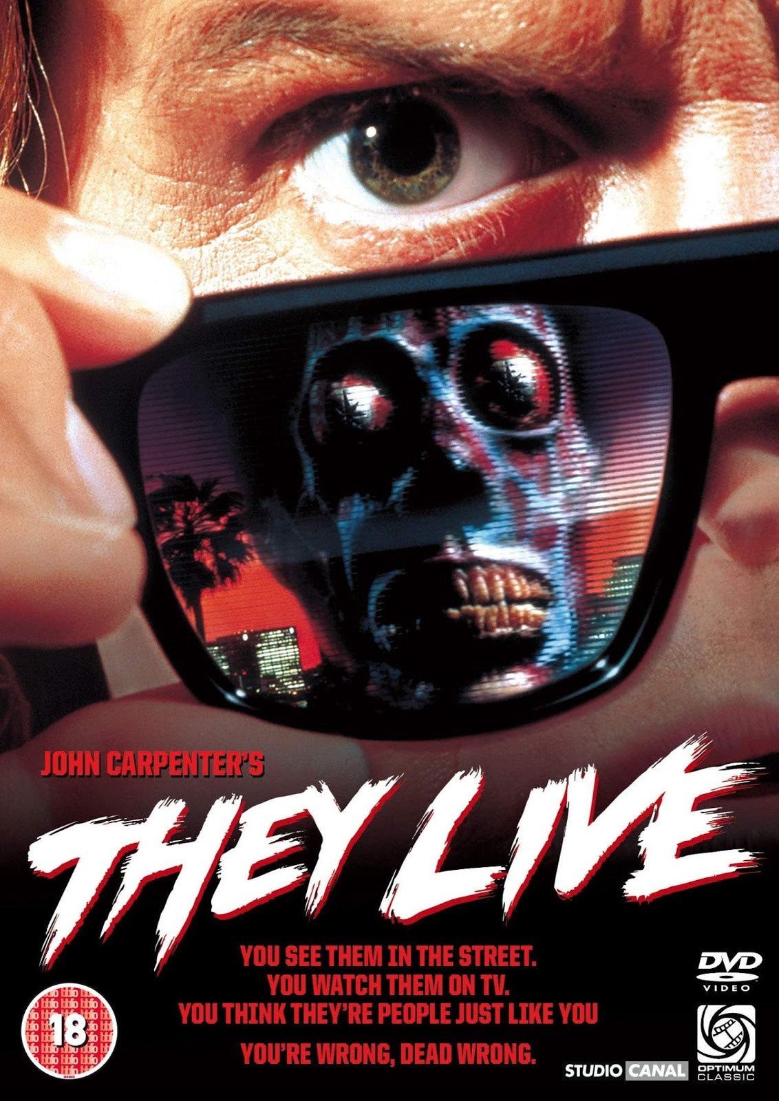 They Live Alien Deluxe Mask - Blonde Version