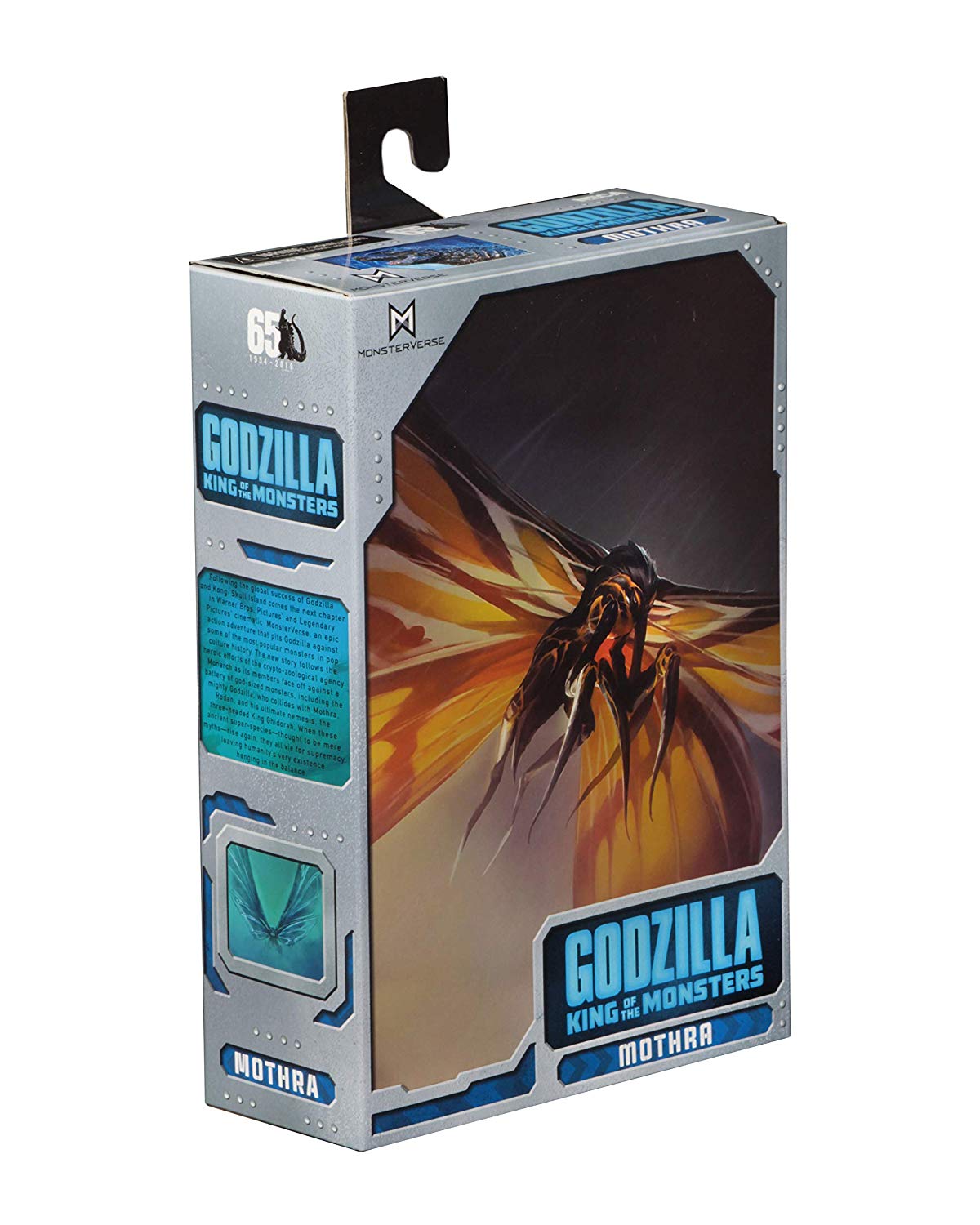 NECA - Godzilla - 7" Scale Action Figure - Mothra (2019) - Collectors Row Inc.