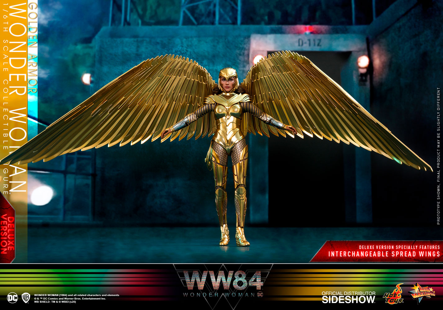 Wonder Woman 1984 Golden Armor Deluxe 1/6 Scale Figure
