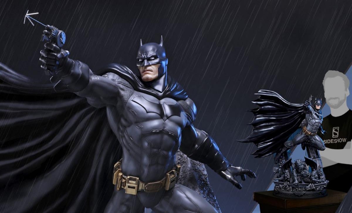 Batman DC Comics Justice League New 52 Statue by Sideshow Collectibles and Prime 1 Studio - Collectors Row Inc.