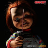 Mezco Toyz  Sneering Chucky 15&quot; Mega Good Guy Action Figure with Sound - Collectors Row Inc.
