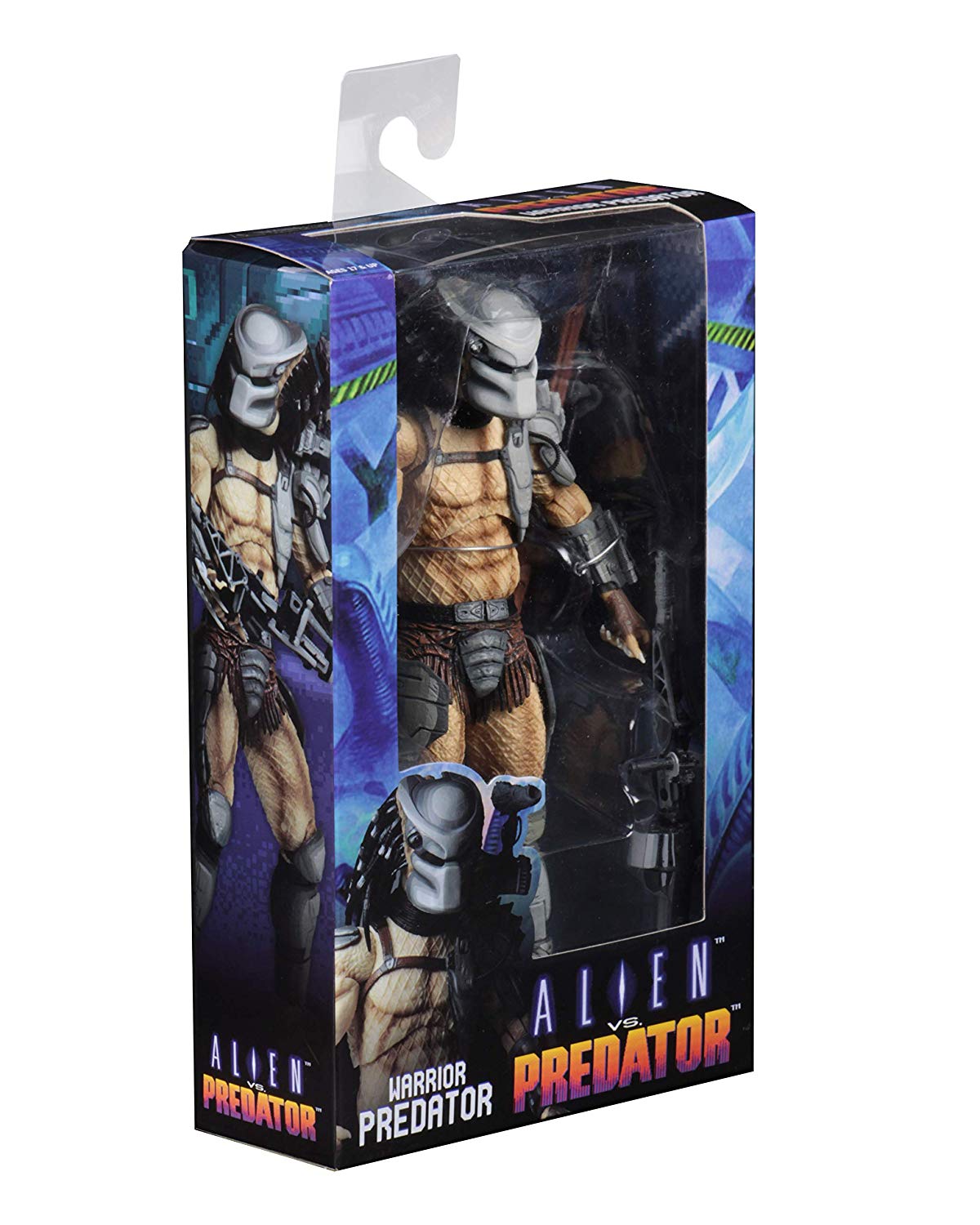 NECA - Alien vs Predator (Arcade Appearance) - 7&quot; Scale Action Figure - Warrior Predator - Collectors Row Inc.