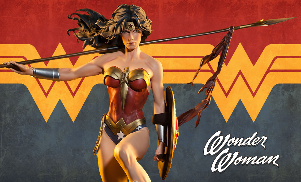 Wonder Woman DC Comics Premium Format Figure by Sideshow Collectibles - Collectors Row Inc.