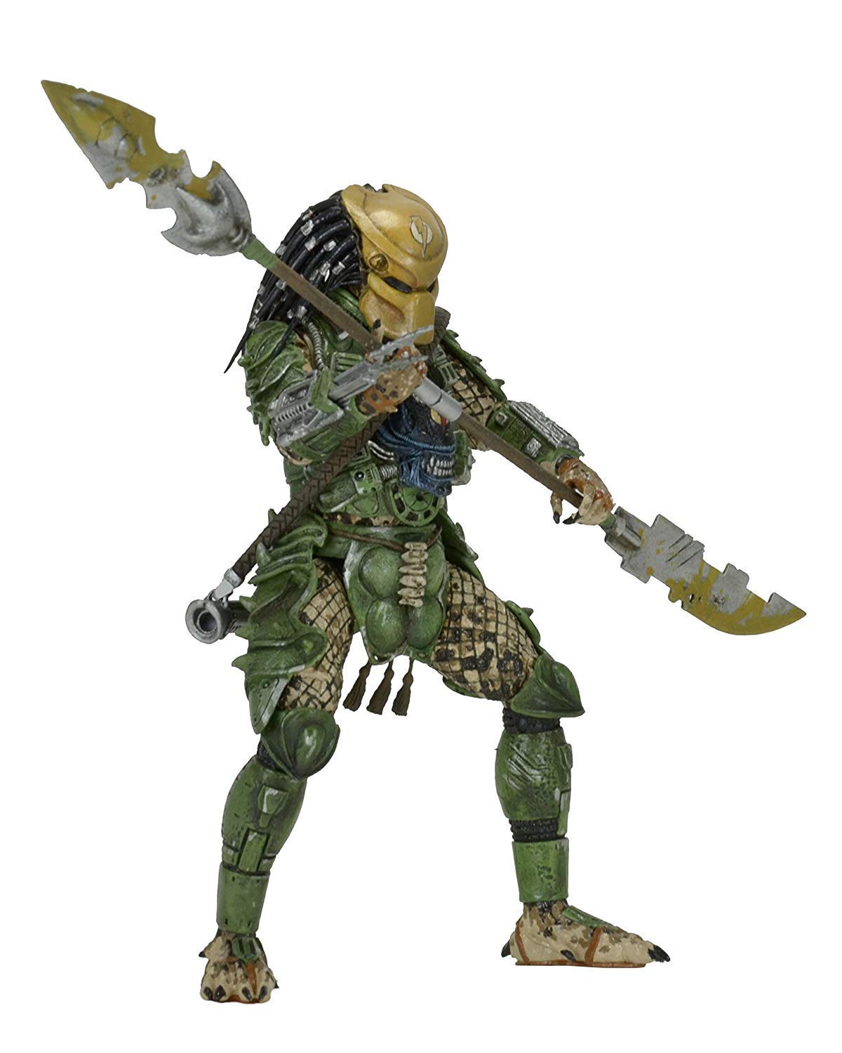 NECA - Predator - 7" Scale Action Figures - Series 18 - Broken Tusk Predator - Collectors Row Inc.
