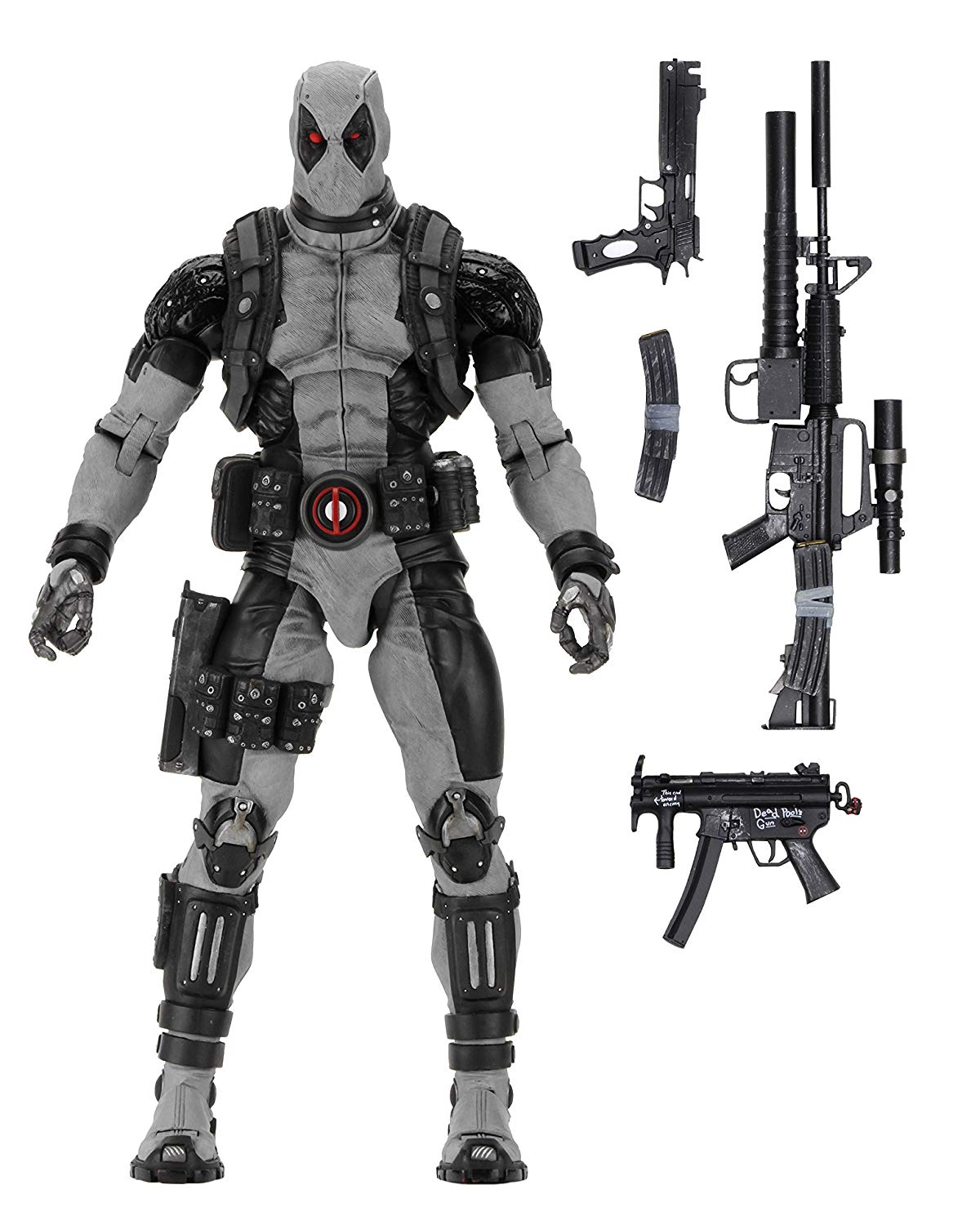 NECA Marvel X-Force Deadpool 1/4 Scale Action Figure - Collectors Row Inc.
