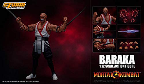 Mortal Kombat Storm Collectibles Baraka 1/12 Scale Action Figure