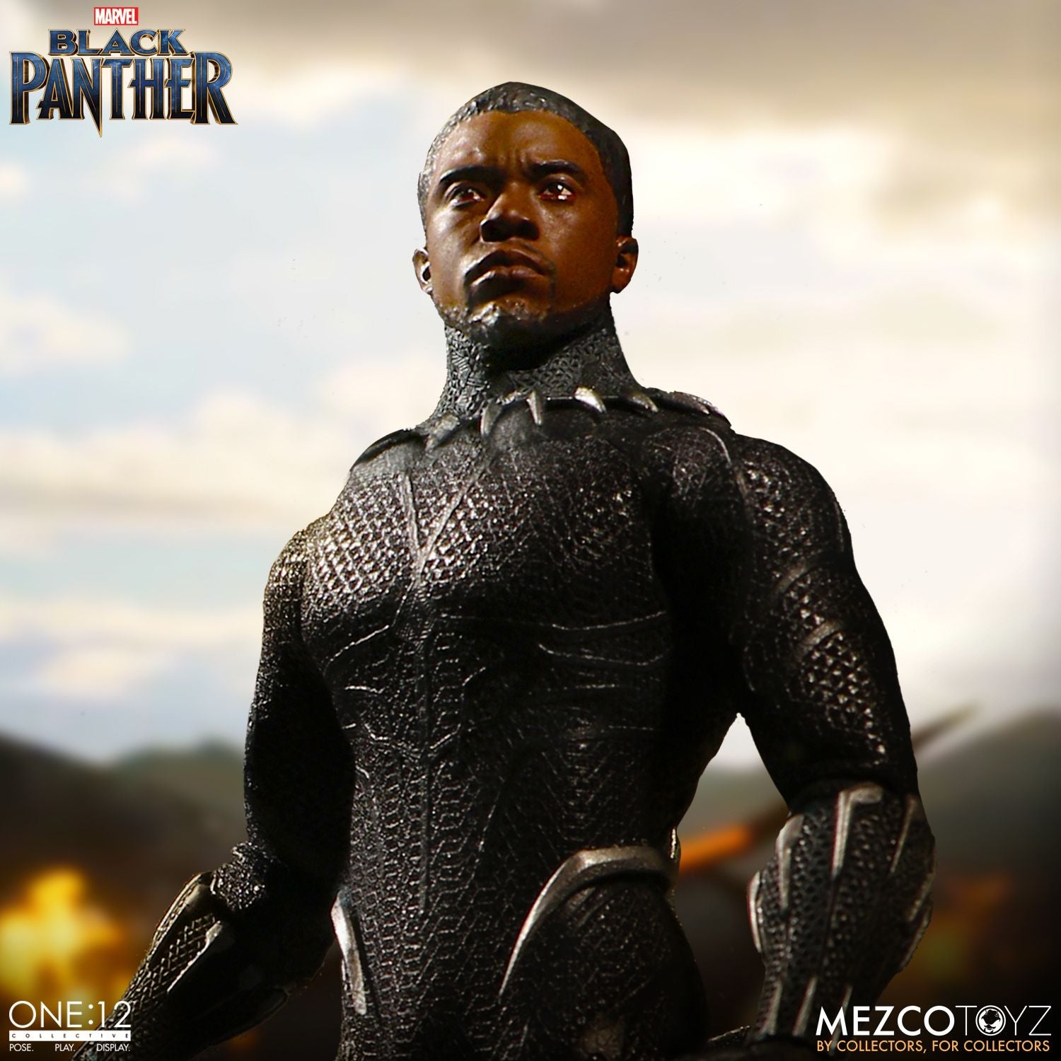 Mezco One:12 Collective Black Panther Action Figure - Collectors Row Inc.