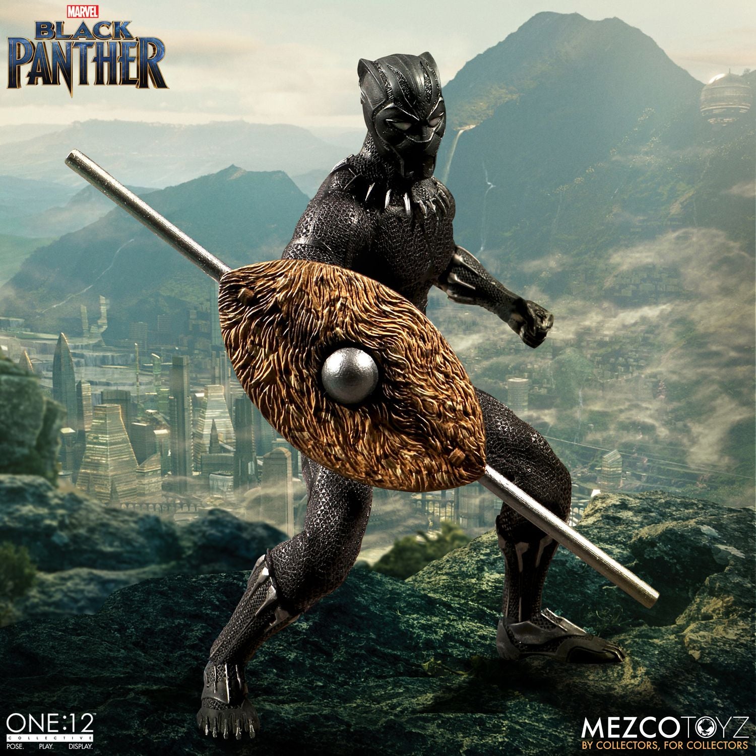 Mezco One:12 Collective Black Panther Action Figure - Collectors Row Inc.