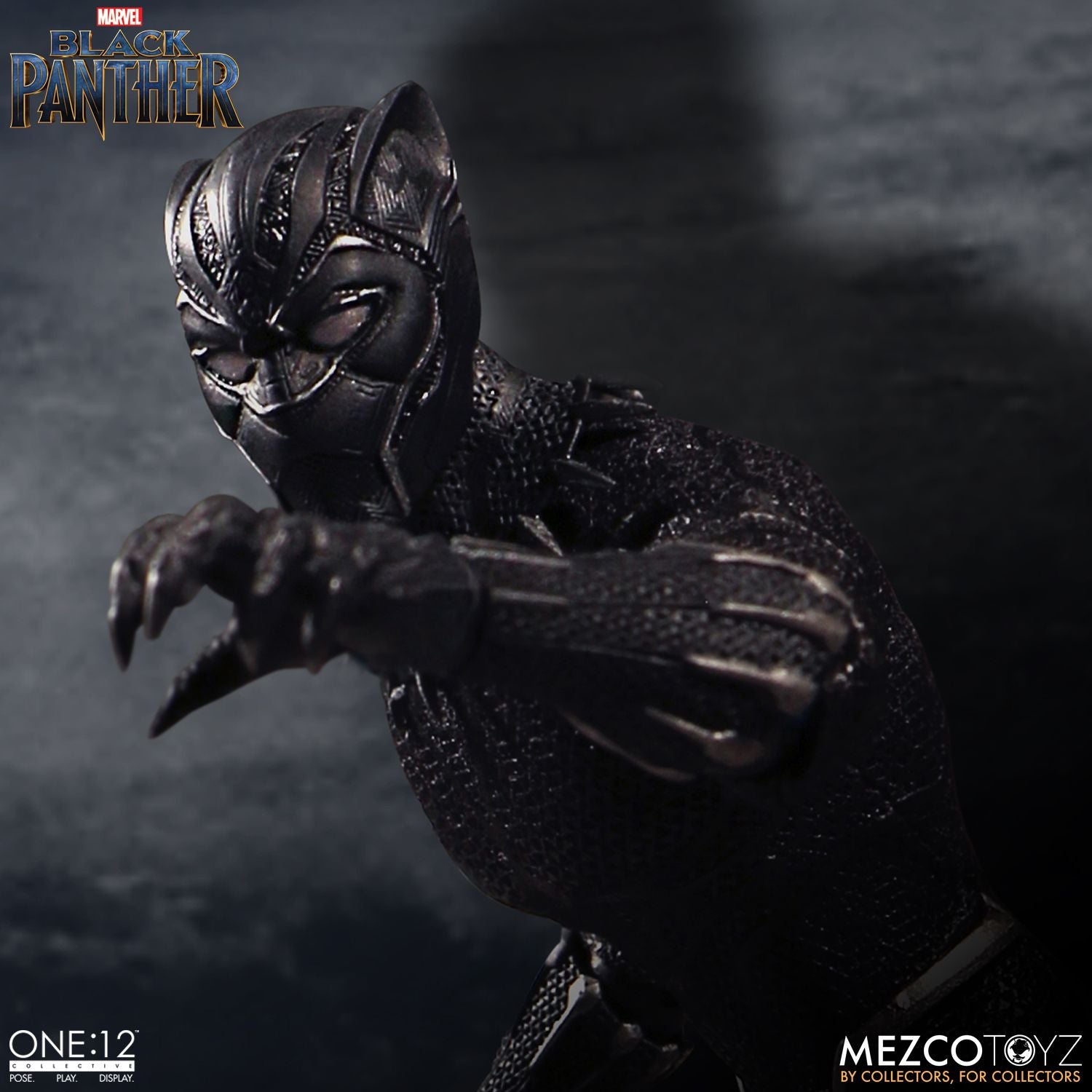 Mezco One:12 Collective Black Panther Action Figure - Collectors Row Inc.