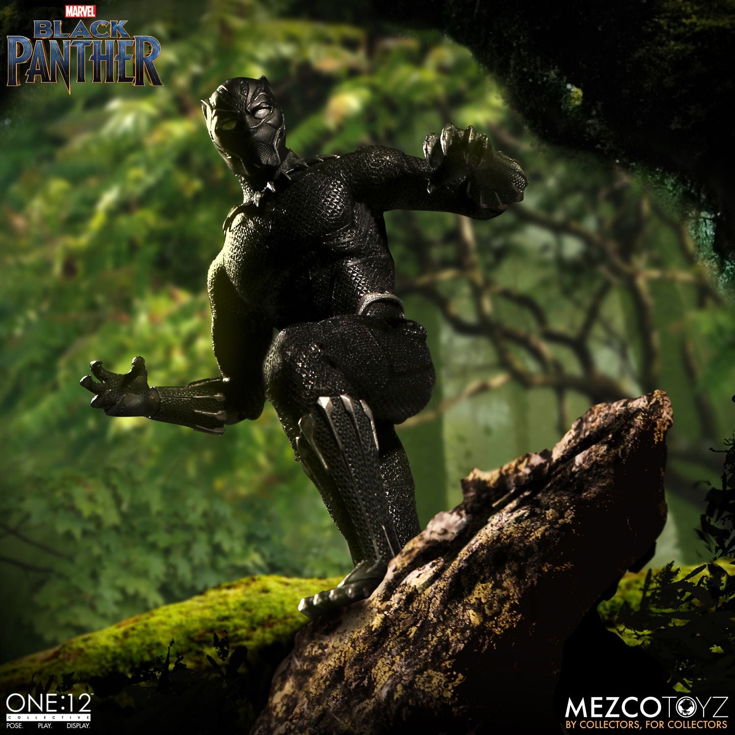 Mezco One:12 Collective Black Panther Action Figure - Collectors Row Inc.