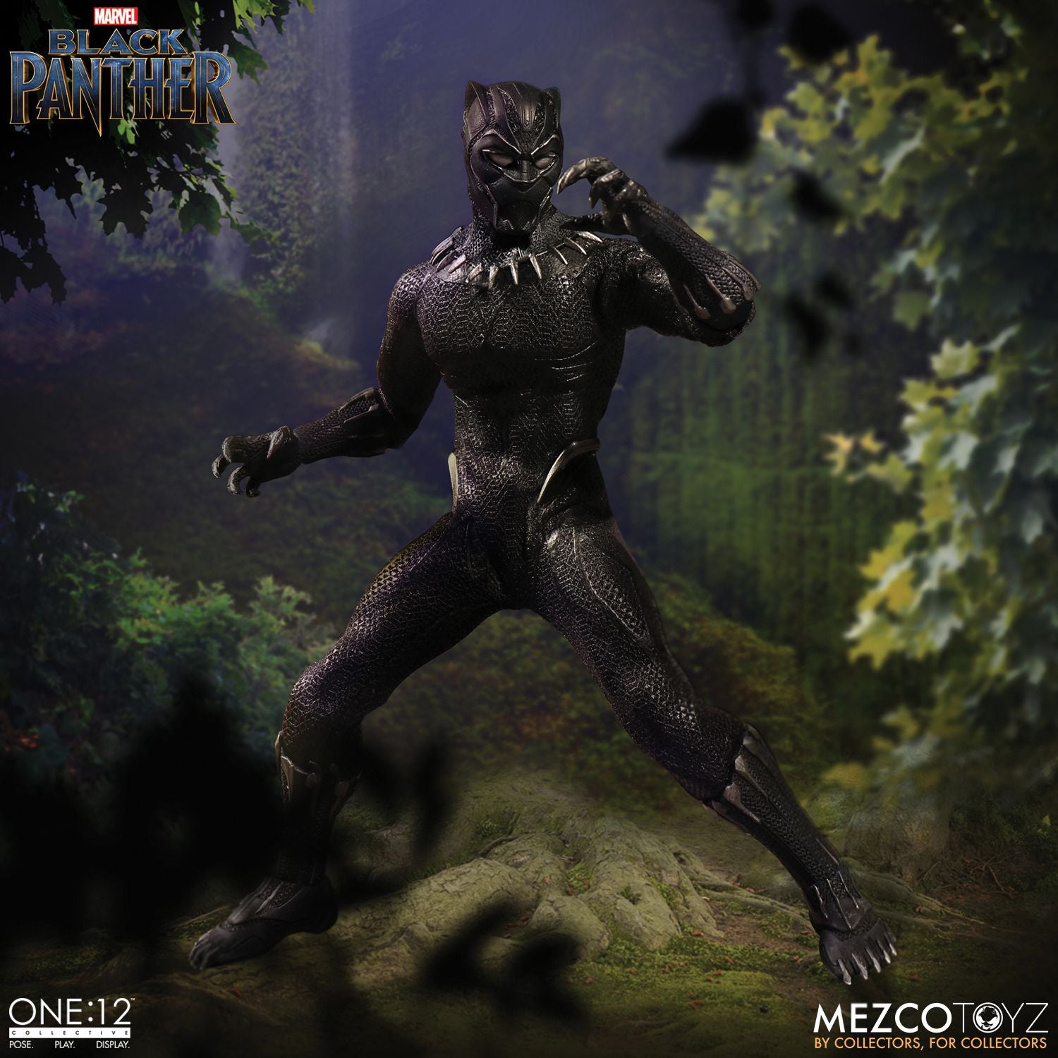 Mezco One:12 Collective Black Panther Action Figure - Collectors Row Inc.