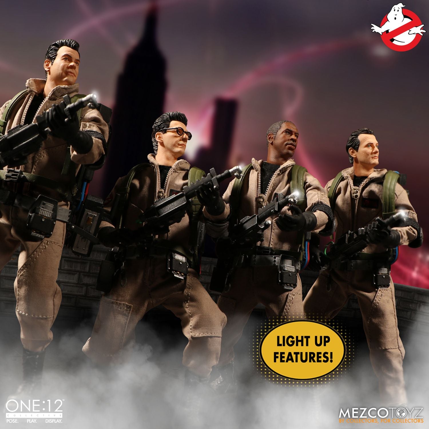 Mezco Ghostbusters One:12 Collective Deluxe Box Set - Collectors Row Inc.