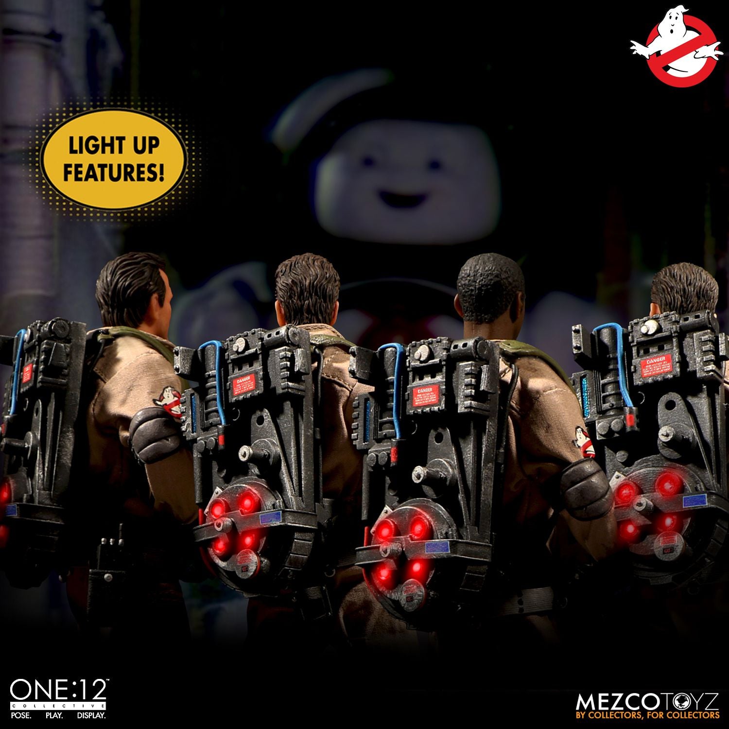 Mezco Ghostbusters One:12 Collective Deluxe Box Set - Collectors Row Inc.