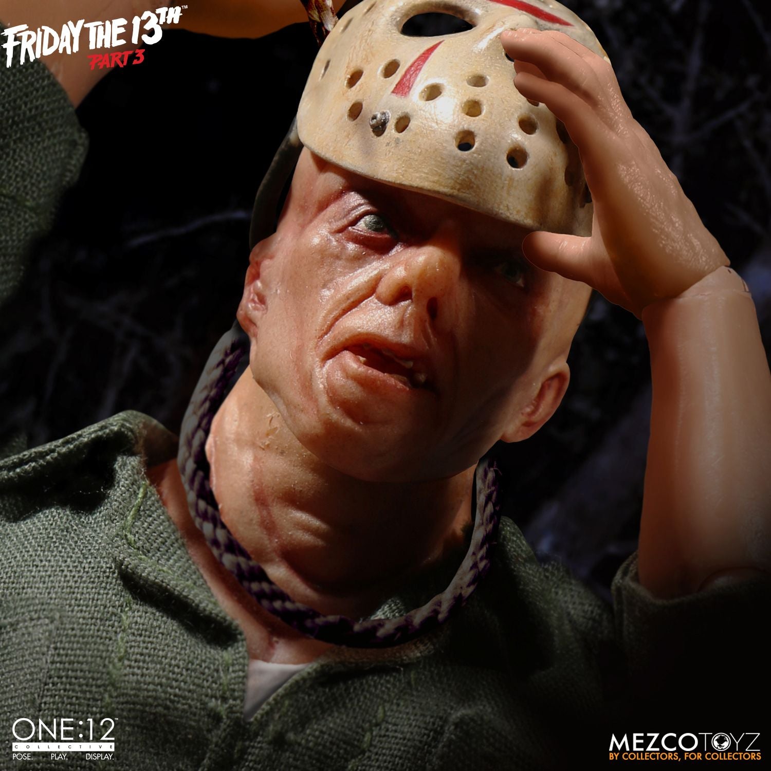 Jason Voorhees Mezco Toys One:12 Friday The 13th Part 3 Action Figure - Collectors Row Inc.