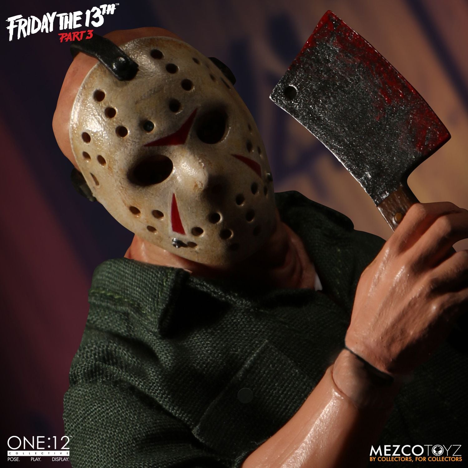Jason Voorhees Mezco Toys One:12 Friday The 13th Part 3 Action Figure - Collectors Row Inc.