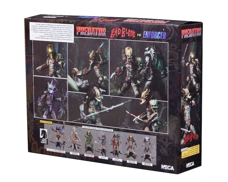 NECA Predator - 7" Scale Action Figure - Ultimate Bad Blood and Ultimate Enforcer 2 pack - Collectors Row Inc.