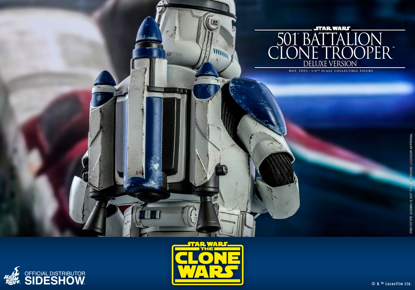 501st Battalion Clone Trooper (Deluxe) Sixth Scale Figure